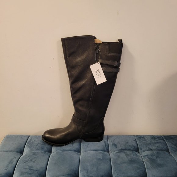 Worn once indoors - Jessie knee high boot regular calf Black 6.5 - Picture 6 of 7